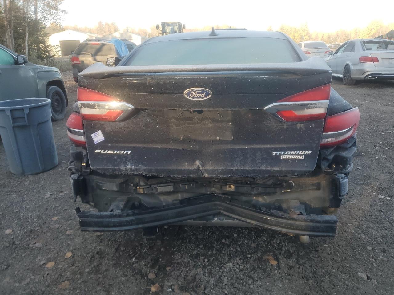 2020 Ford Fusion Titanium VIN: 3FA6P0RU6LR157165 Lot: 90013925