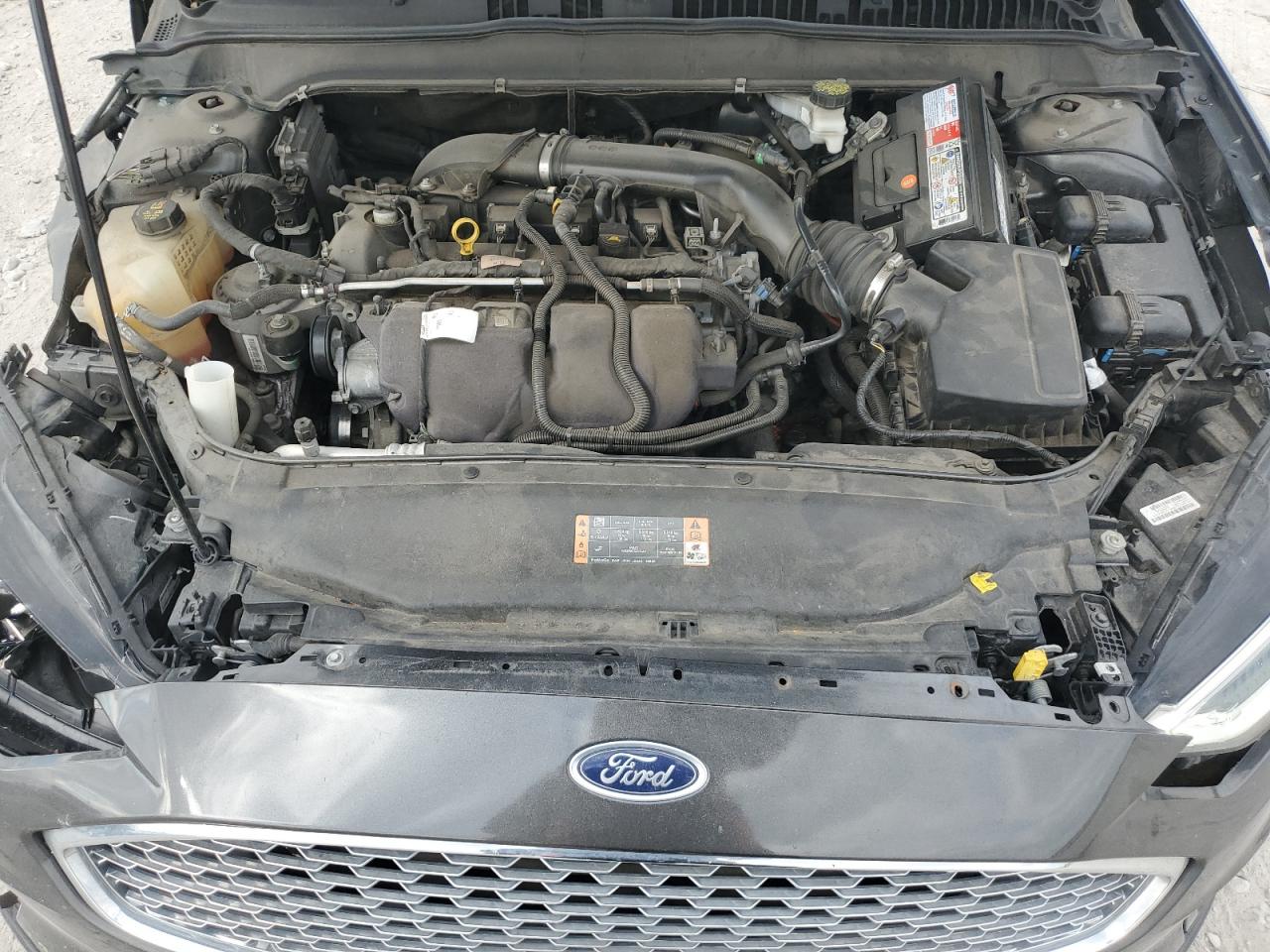 2019 Ford Fusion Titanium VIN: 3FA6P0D90KR123983 Lot: 85647345