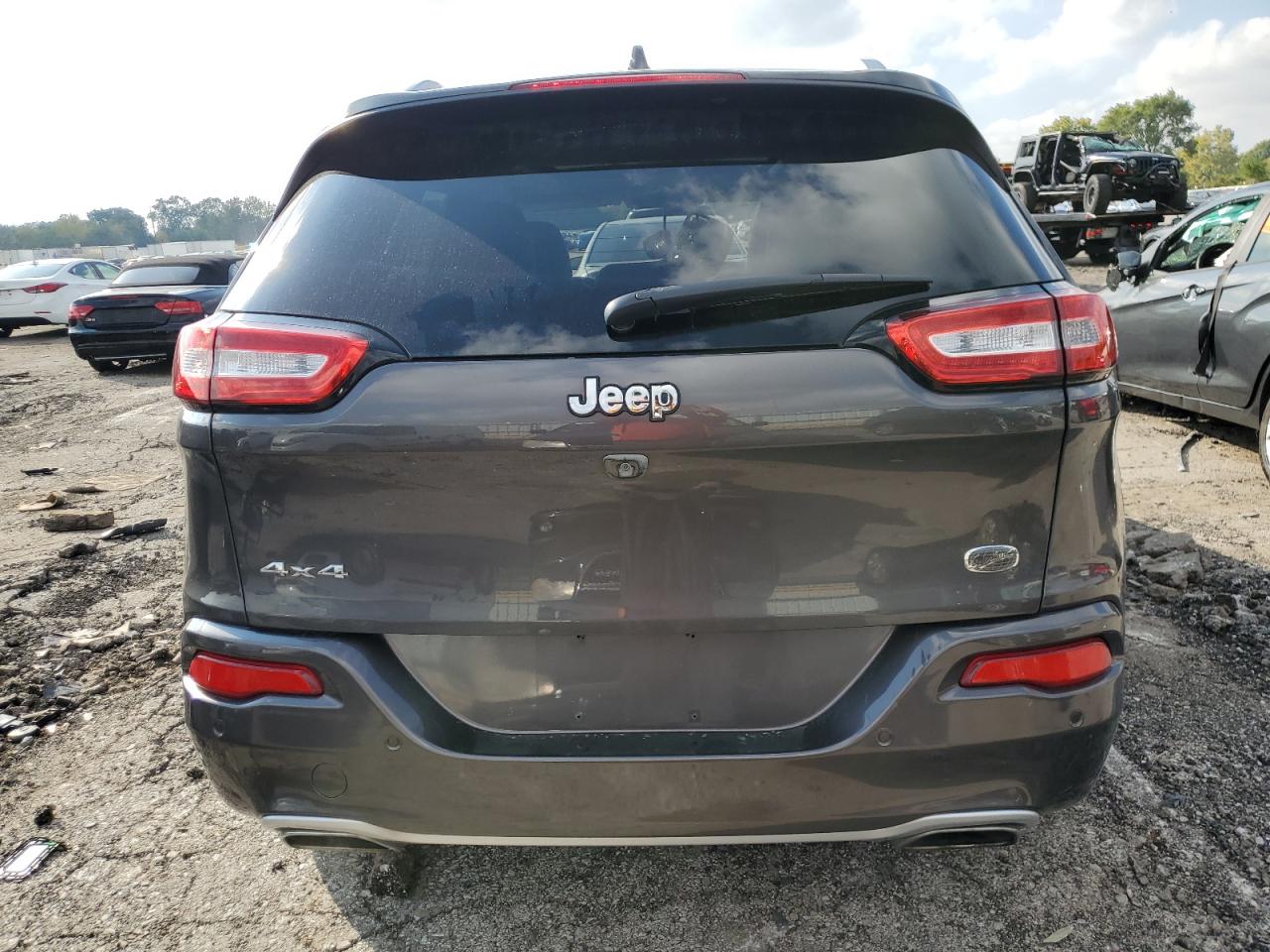 2018 Jeep Cherokee Overland VIN: 1C4PJMJX0JD593884 Lot: 86456465
