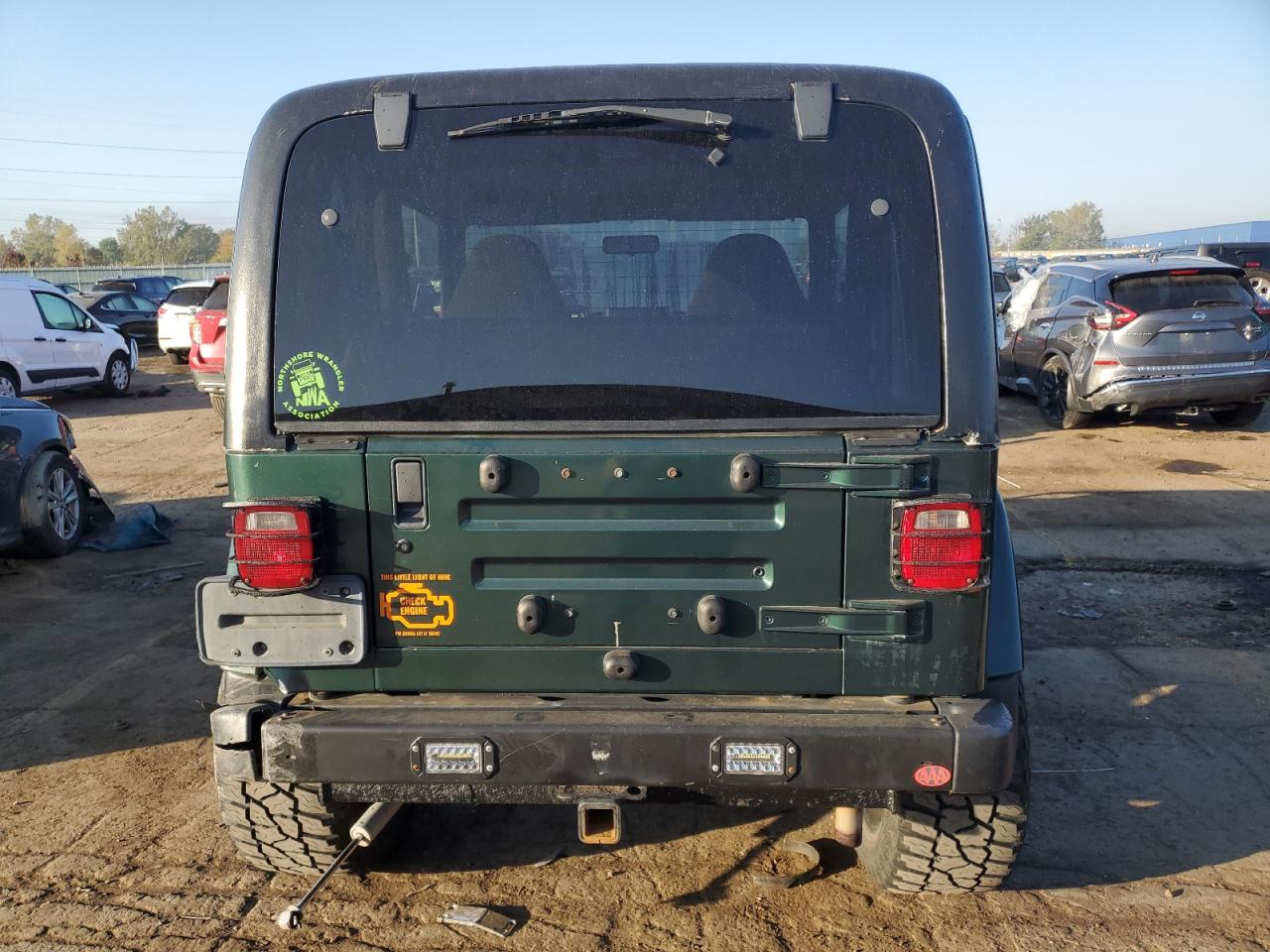 1999 Jeep Wrangler / Tj Sahara VIN: 1J4FY49S5XP478358 Lot: 86463045