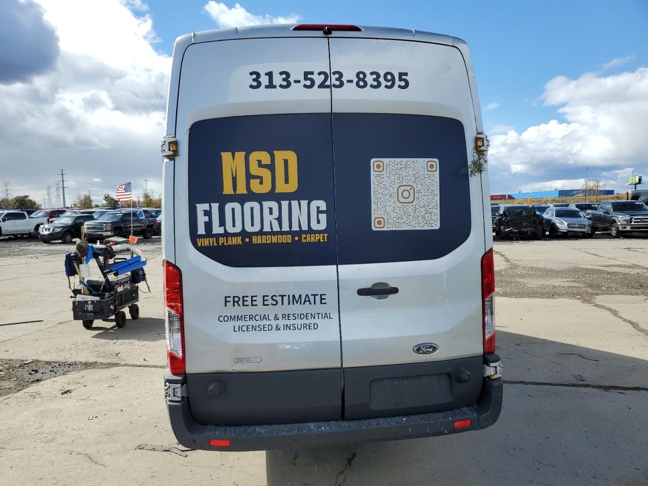 2015 Ford Transit 250 Delivery Van VIN: 1FTYR3XGXFKA43819 Lot: 89830395