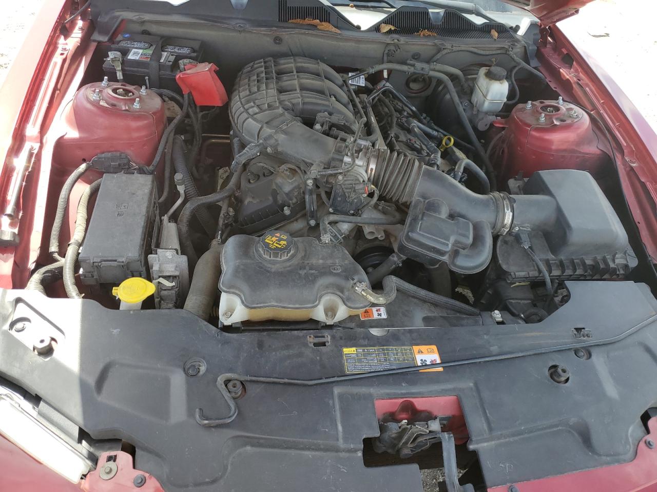 2012 Ford Mustang VIN: 1ZVBP8AM5C5257647 Lot: 85202065