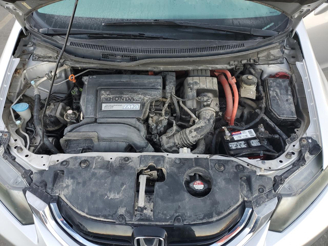 2013 Honda Civic Hybrid VIN: 19XFB4F27DE001566 Lot: 89729235
