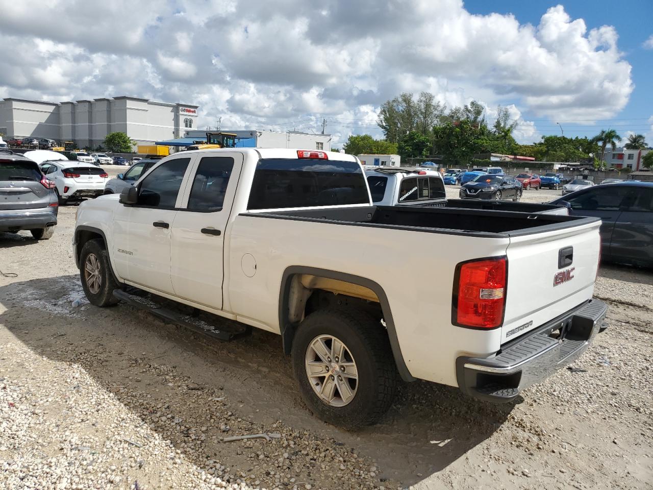 2014 GMC Sierra C1500 white pickup gas 1GTR1TEH3EZ201964 photo #3