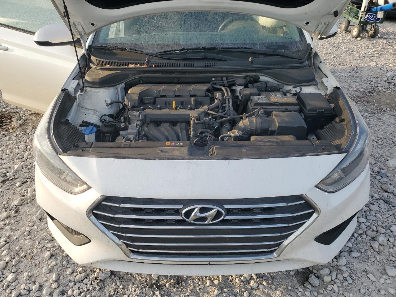 2022 Hyundai Accent Se VIN: 3KPC24A60NE186493 Lot: 84582245