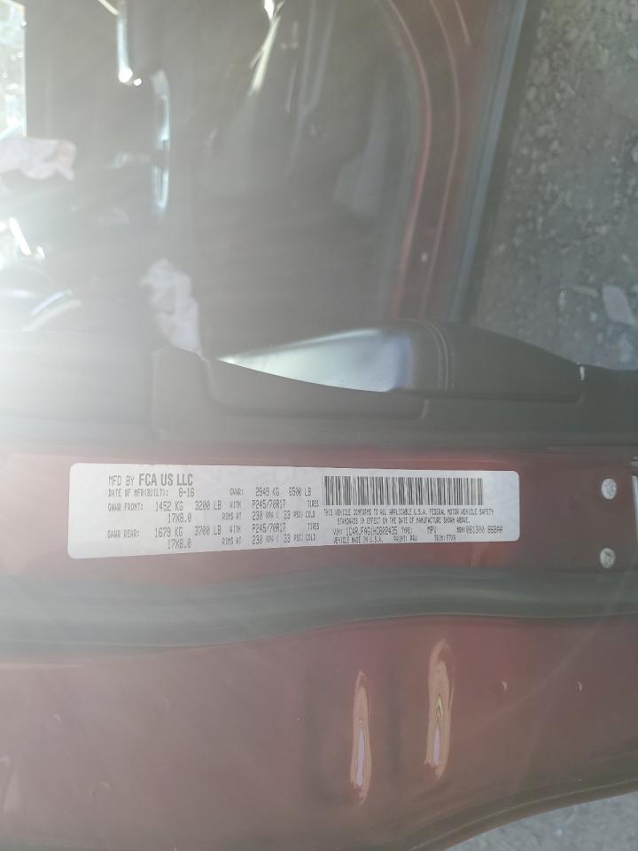 2017 Jeep Grand Cherokee Laredo VIN: 1C4RJFAG1HC602435 Lot: 81825125