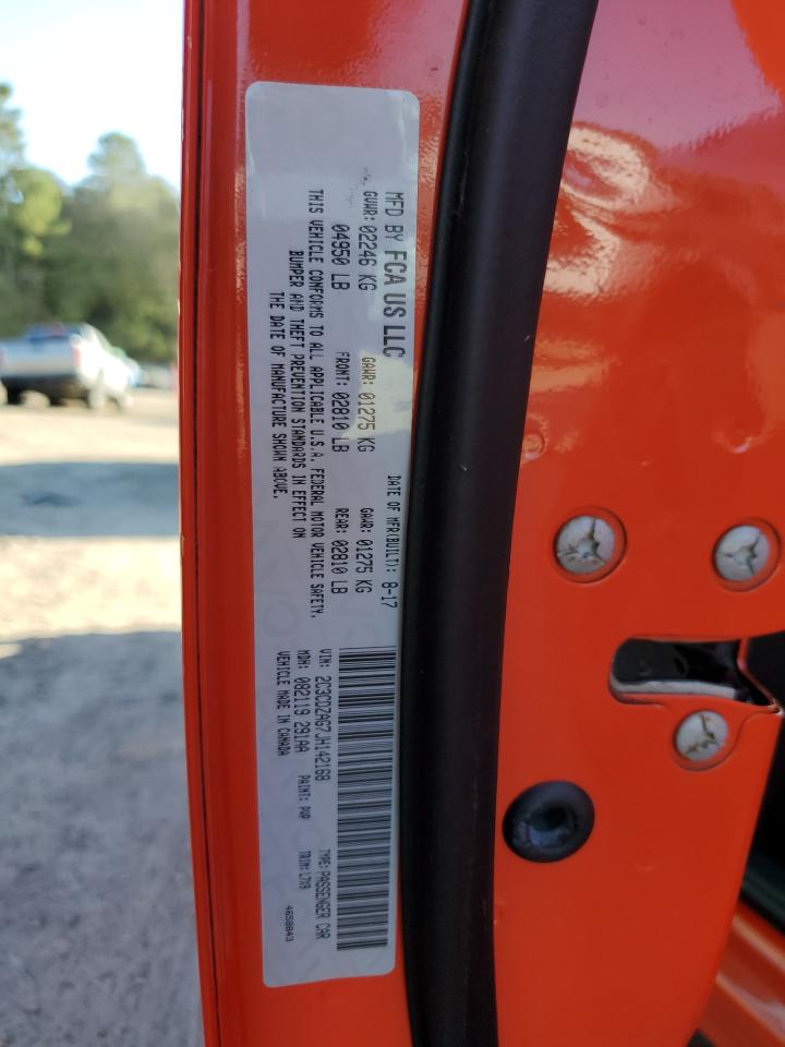 2018 Dodge Challenger Sxt VIN: 2C3CDZAG7JH142168 Lot: 85118485