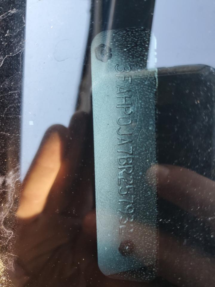 2011 Ford Fusion Sel VIN: 3FAHP0JA7BR257932 Lot: 82697215