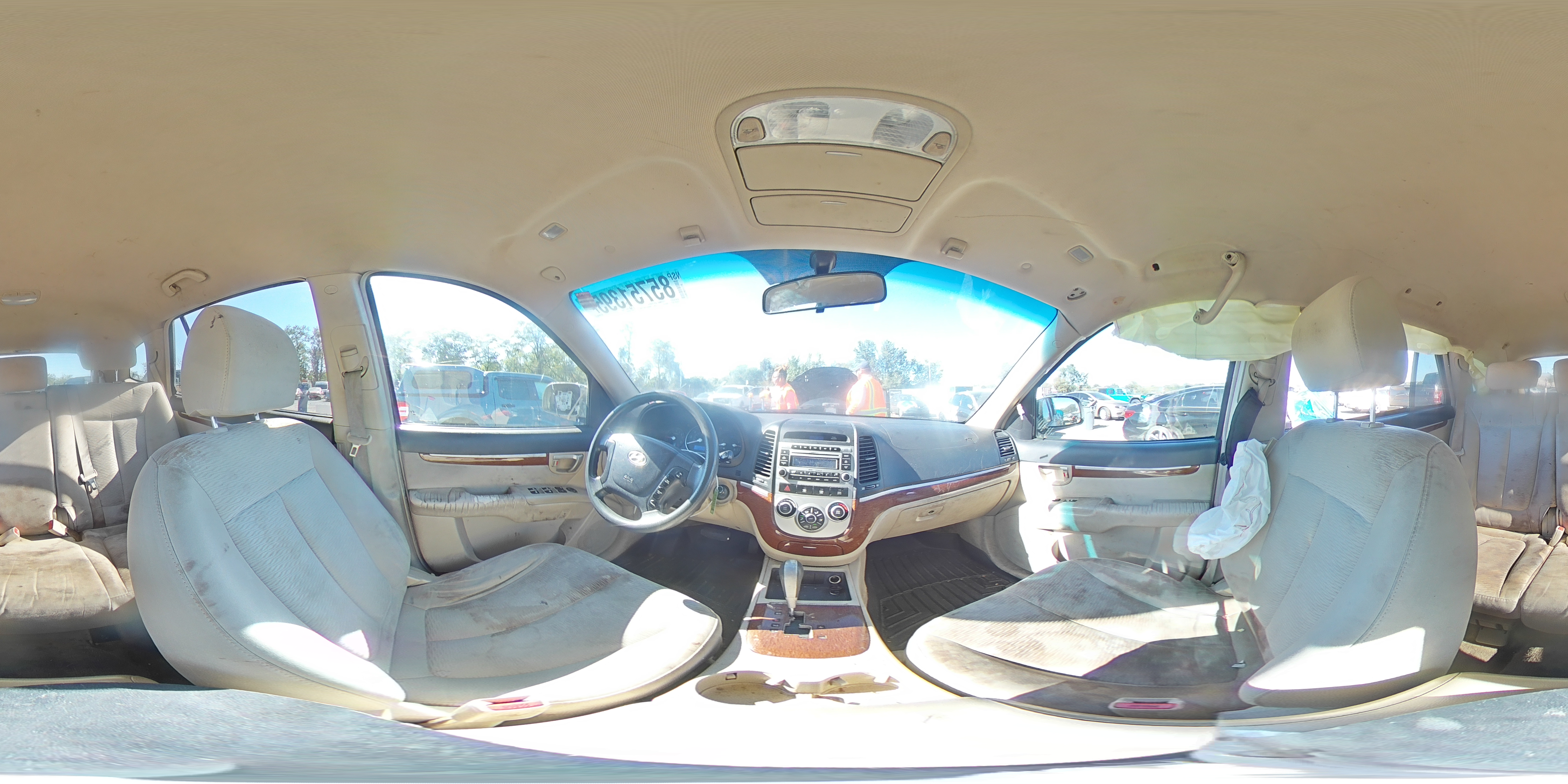 2007 Hyundai Santa Fe Gls VIN: 5NMSG13D27H053429 Lot: 85751395