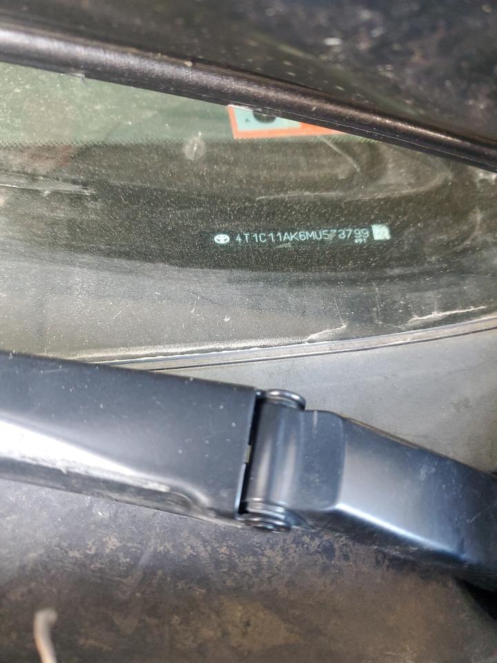 2021 Toyota Camry Le VIN: 4T1C11AK6MU573799 Lot: 84624925