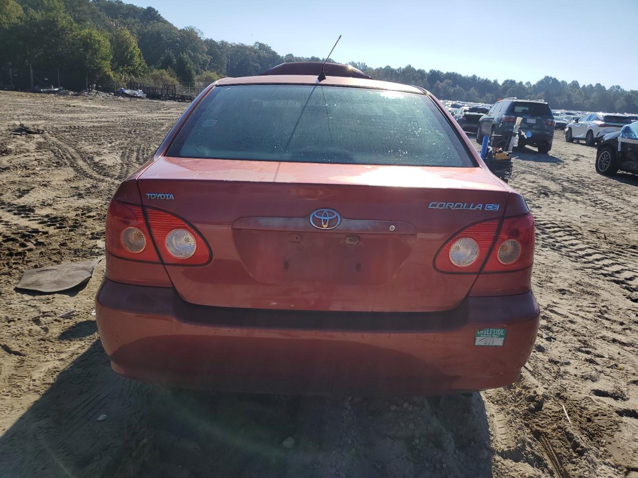2006 Toyota Corolla Ce VIN: JTDBR32E960087690 Lot: 85302785