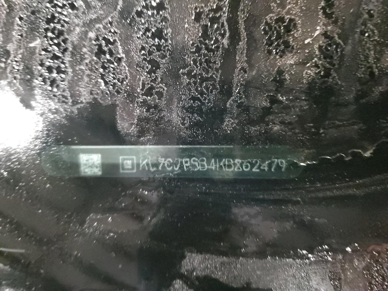 2019 Chevrolet Trax 1Lt VIN: KL7CJPSB4KB862479 Lot: 85836495