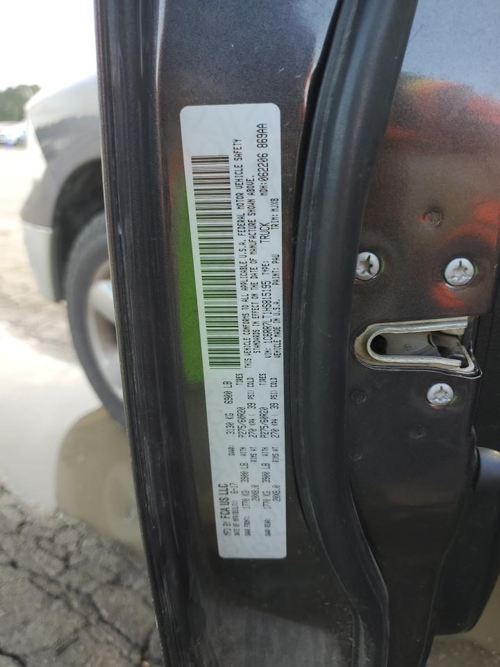 2017 Ram 1500 Slt VIN: 1C6RR7LT1HS815195 Lot: 90373345