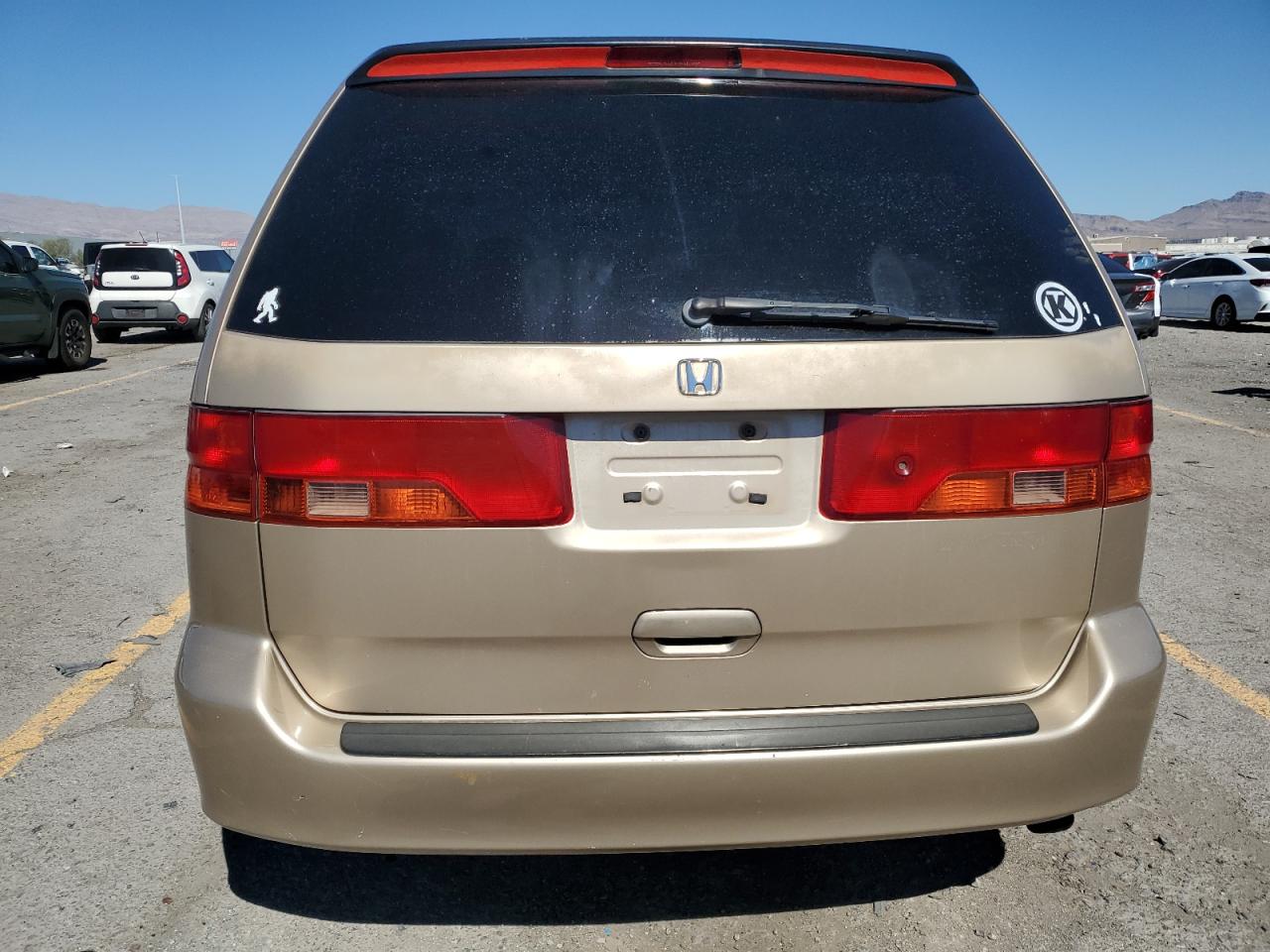 2001 Honda Odyssey Ex VIN: 2HKRL18681H624128 Lot: 85325065