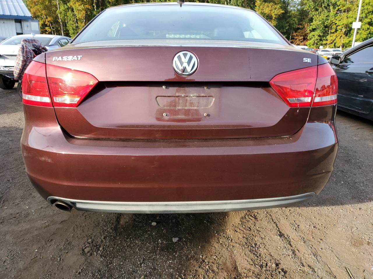 2012 Volkswagen Passat Se VIN: 1VWBP7A34CC108224 Lot: 85165205