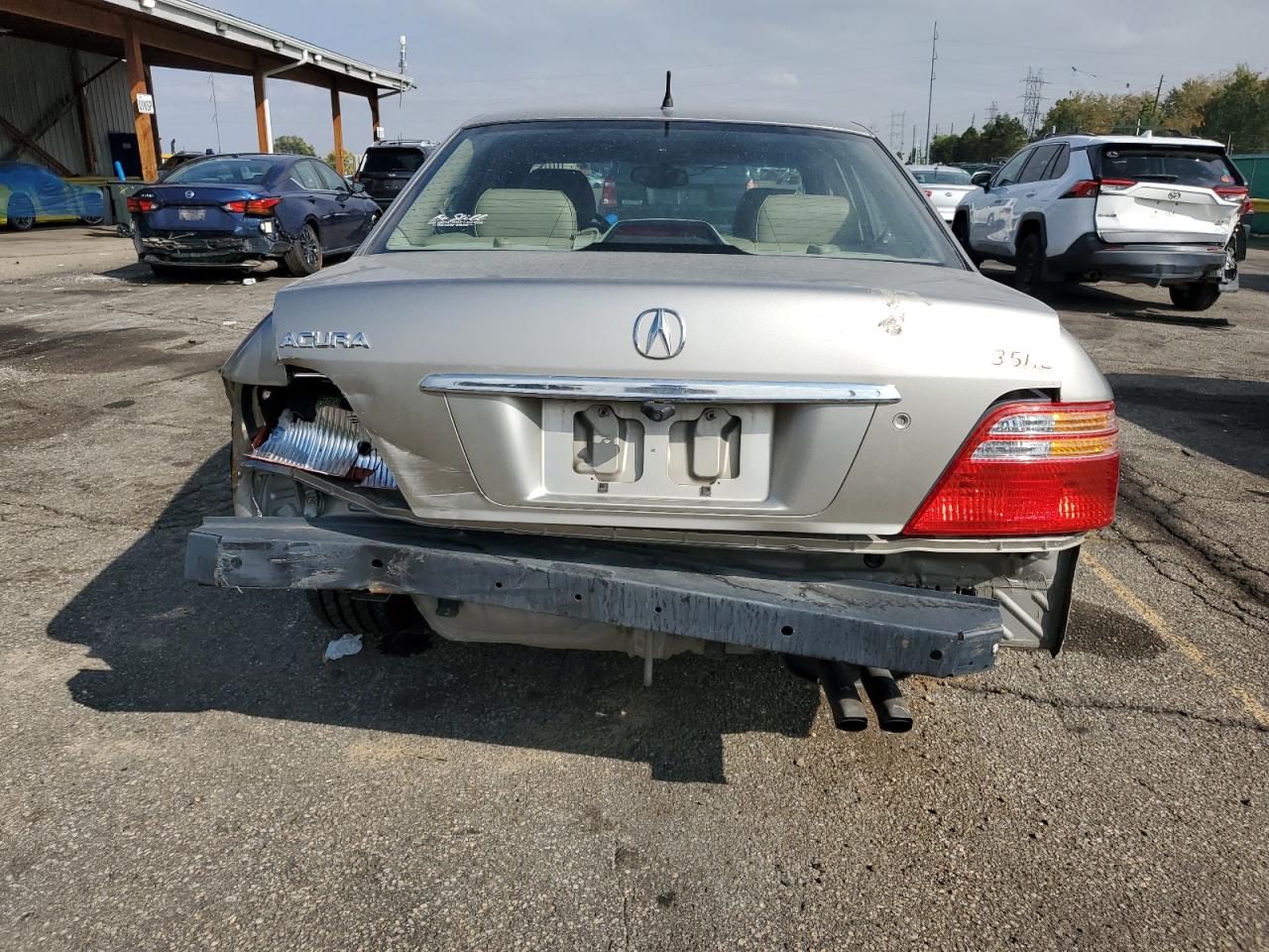 2002 Acura 3.5Rl VIN: JH4KA96692C014405 Lot: 85010505