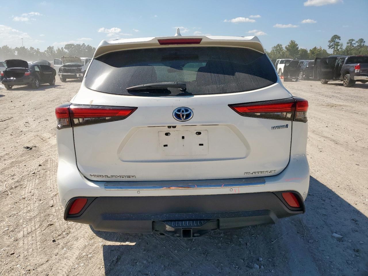 2020 Toyota Highlander Hybrid Platinum VIN: 5TDFARAH0LS001974 Lot: 85938435