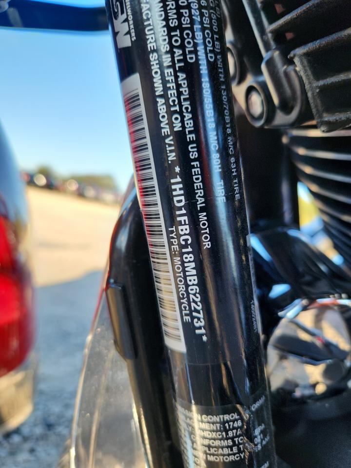 2021 Harley-Davidson Flhr VIN: 1HD1FBC18MB622731 Lot: 81962645