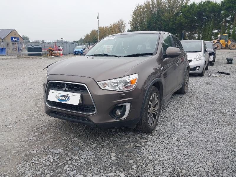 2015 MITSUBISHI ASX 1.6 ZC-M 5DR for sale at Copart BELFAST
