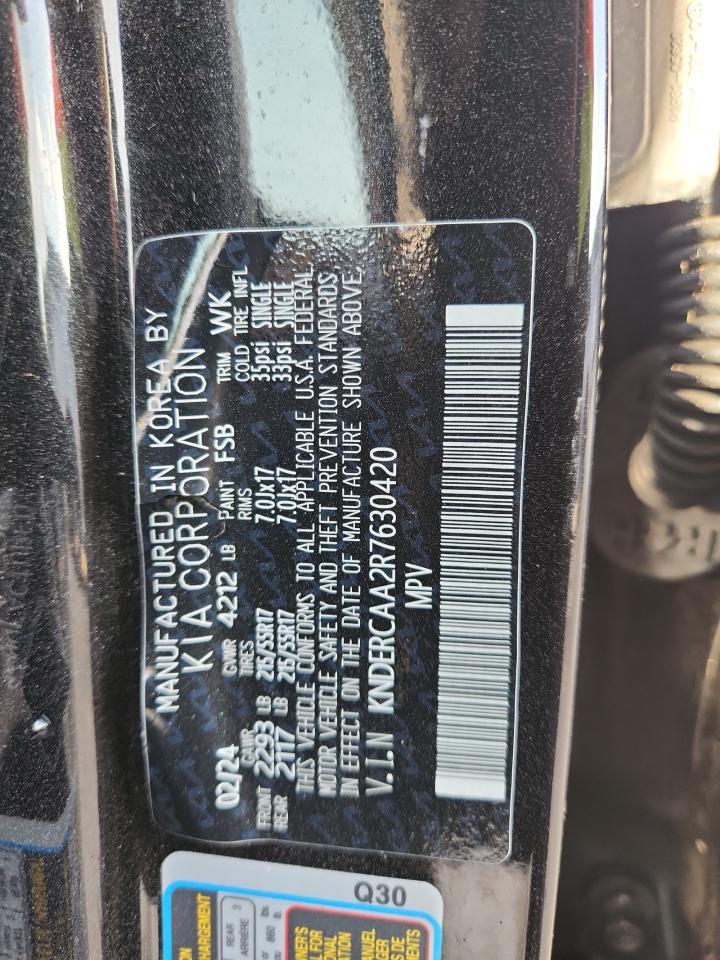 2024 Kia Seltos Ex VIN: KNDERCAA2R7630420 Lot: 90398365