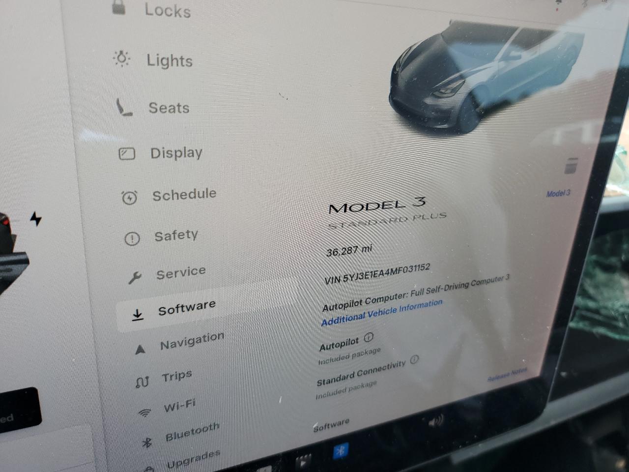 2021 Tesla Model 3 VIN: 5YJ3E1EA4MF031152 Lot: 86058905