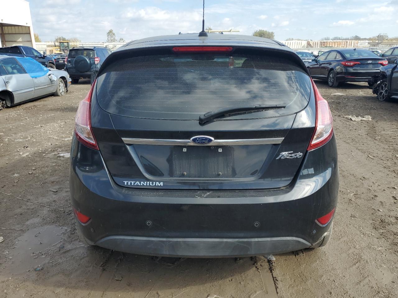 2014 Ford Fiesta Titanium VIN: 3FADP4FJ5EM163225 Lot: 90686865