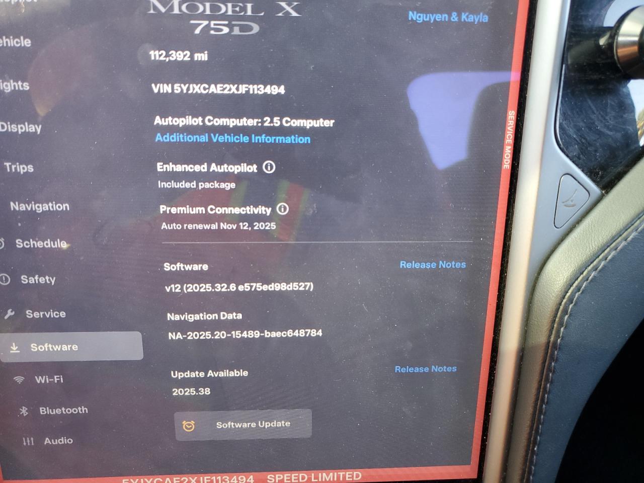 2018 Tesla Model X VIN: 5YJXCAE2XJF113494 Lot: 89547115