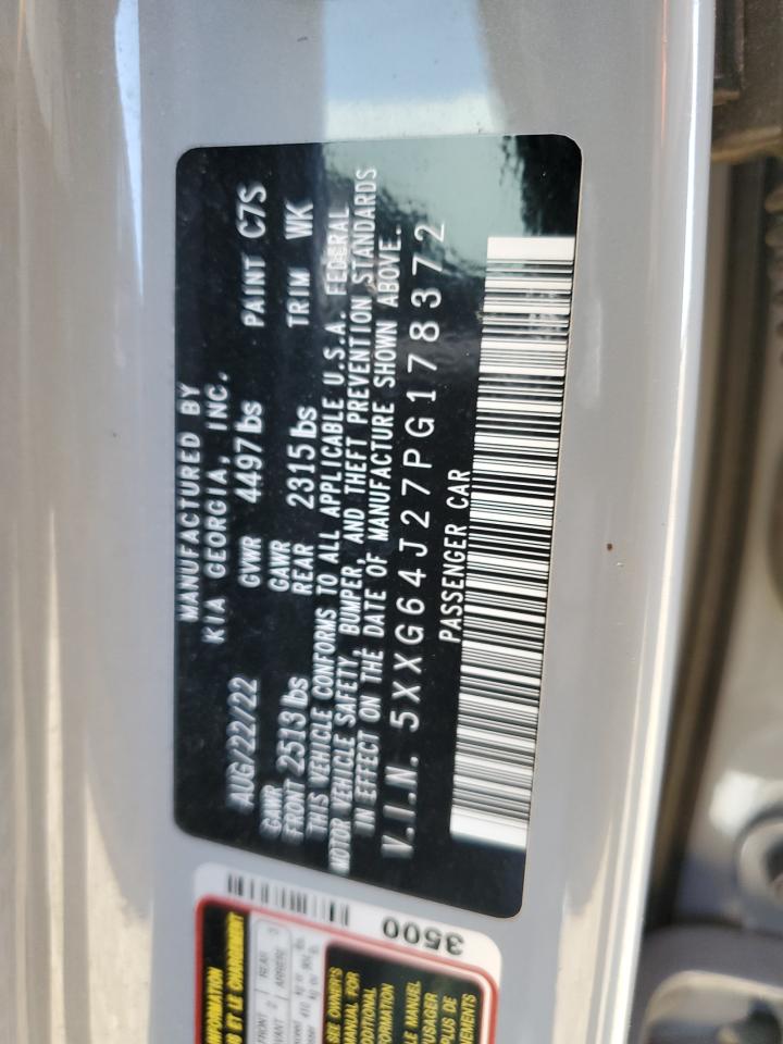 2023 Kia K5 Gt Line VIN: 5XXG64J27PG178372 Lot: 82369945