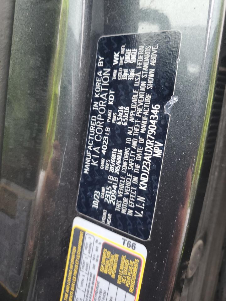 2024 Kia Soul Lx VIN: KNDJ23AUXR7904346 Lot: 86222925