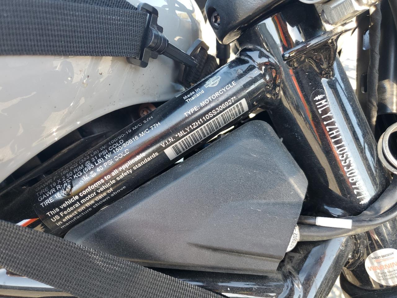 2025 Harley-Davidson Rh975 VIN: MLY1ZH110SS306927 Lot: 81786945