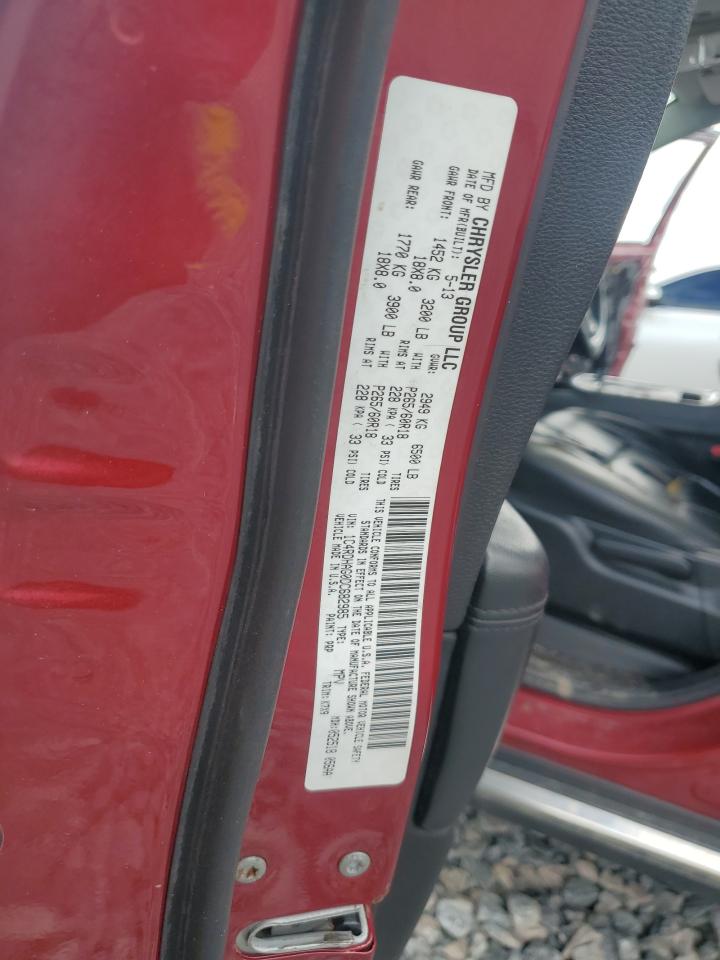 2013 Dodge Durango Sxt VIN: 1C4RDHAG0DC682985 Lot: 86830065