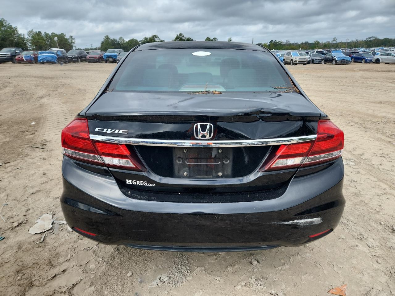 2013 Honda Civic Lx VIN: 19XFB2F5XDE007263 Lot: 85168035