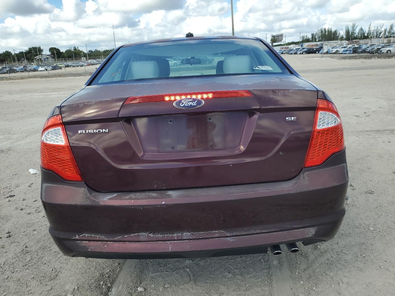 2011 Ford Fusion Se VIN: 3FAHP0HA3BR287712 Lot: 86079875