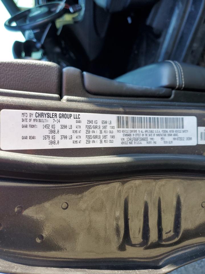 2015 Jeep Grand Cherokee Limited VIN: 1C4RJFBG8FC606655 Lot: 84959315