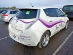 2015 NISSAN LEAF 80KW ACENTA 24KWH 5DR AUTO for sale at Copart CHESTER