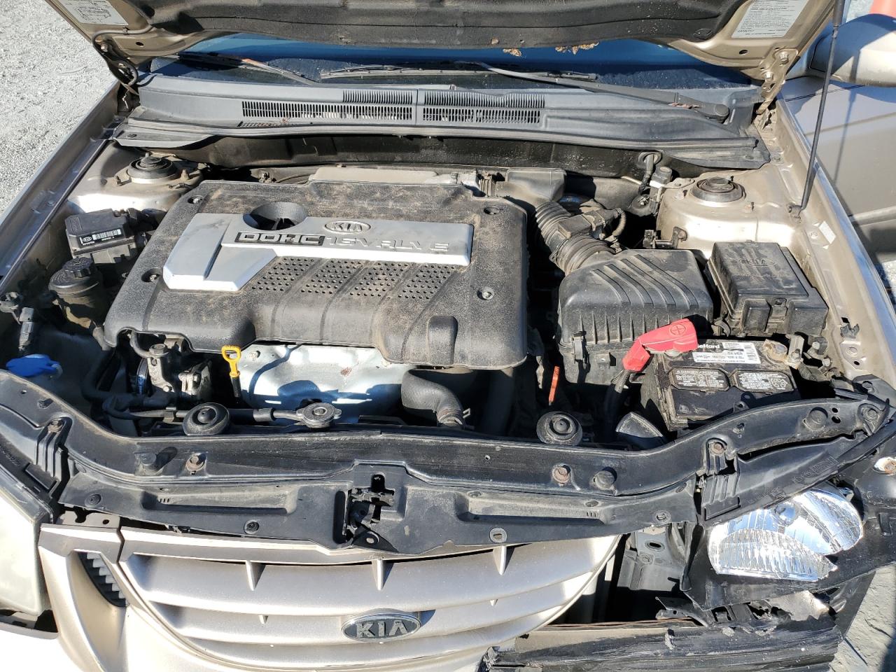 2006 Kia Spectra Lx VIN: KNAFE121765315751 Lot: 90339045