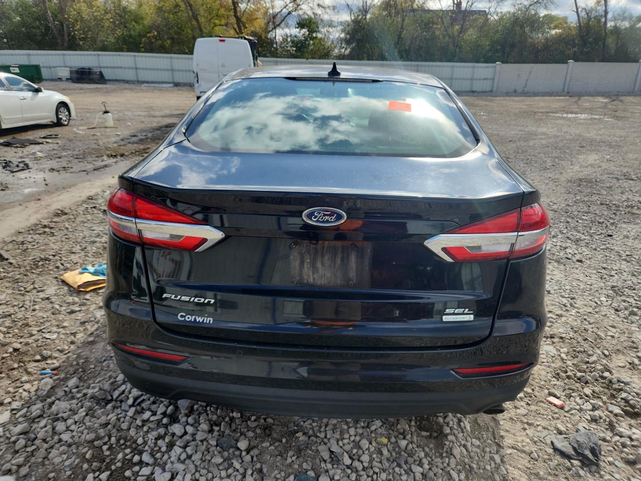 2019 Ford Fusion Sel VIN: 3FA6P0CD1KR270447 Lot: 82619755