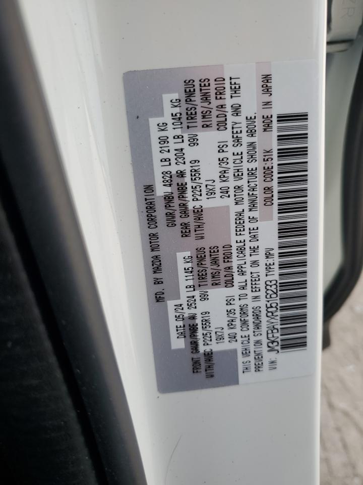 2021 Mazda Cx-9 Grand Touring VIN: JM3TCADY6M0514488 Lot: 85738775