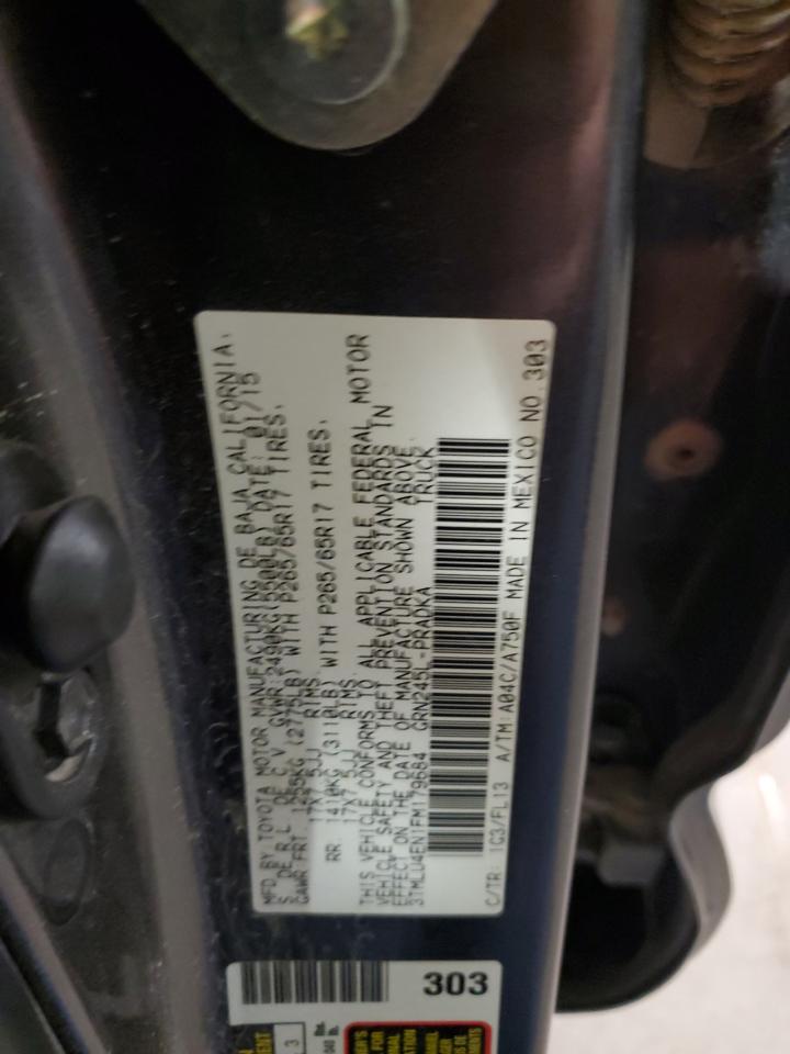 2015 Toyota Tacoma Double Cab VIN: 3TMLU4EN1FM179684 Lot: 82224975