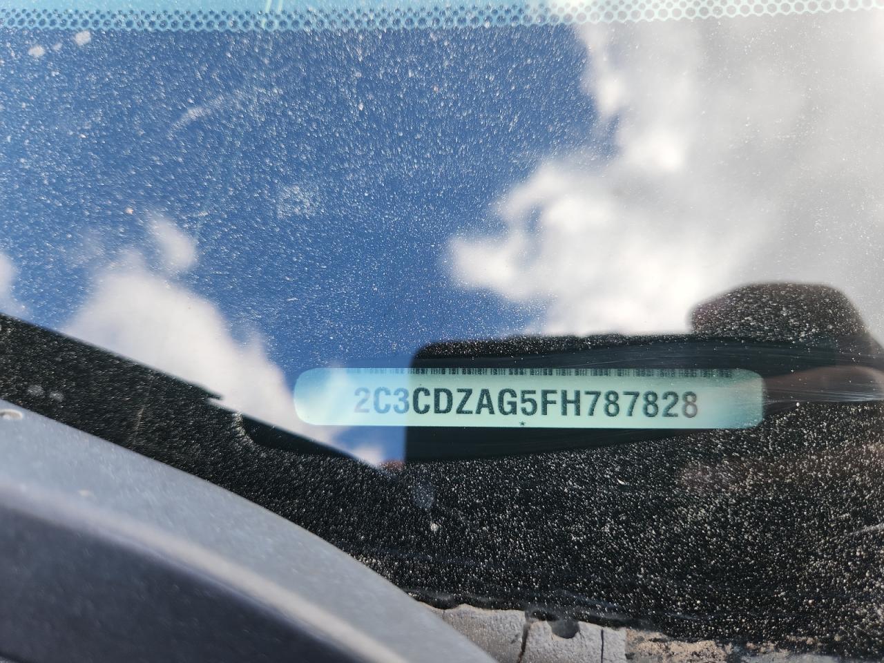 2015 Dodge Challenger Sxt VIN: 2C3CDZAG5FH787828 Lot: 84615625