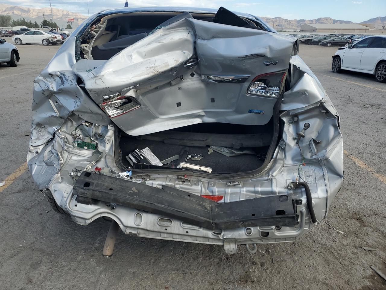 2014 Nissan Sentra S VIN: 1N4AB7AP1EN855132 Lot: 82381875