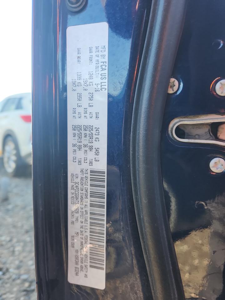 2017 Dodge Journey Crossroad VIN: 3C4PDCGG0HT516929 Lot: 85501935