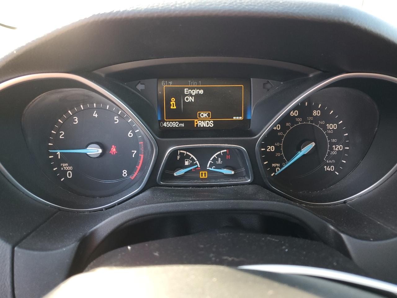 2015 Ford Focus Se VIN: 1FADP3K27FL321026 Lot: 86809455