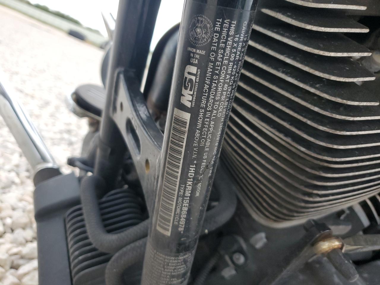 2014 Harley-Davidson Flhxs Street Glide Special VIN: 1HD1KRM15EB684978 Lot: 85008865