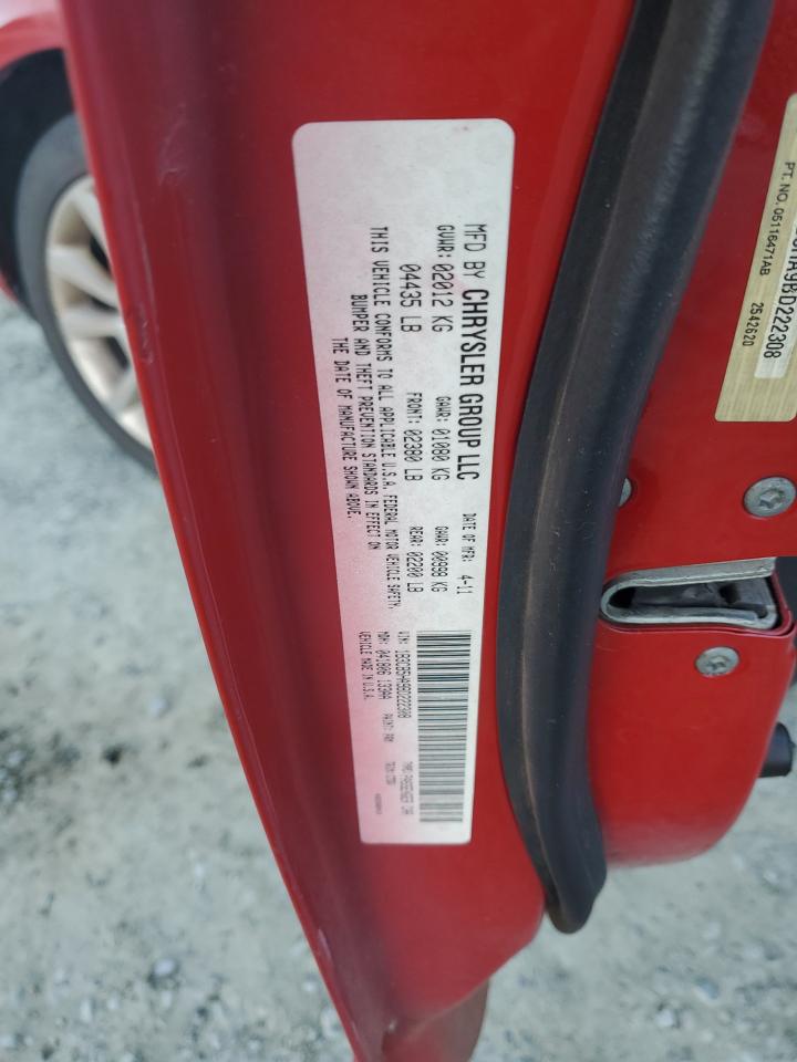 2011 Dodge Caliber Heat VIN: 1B3CB5HA9BD222308 Lot: 90652395