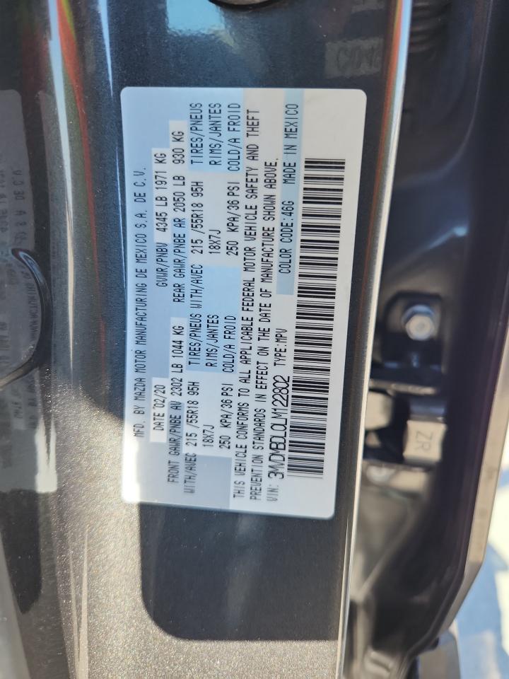 2020 Mazda Cx-30 Preferred VIN: 3MVDMBDL0LM122802 Lot: 85735895