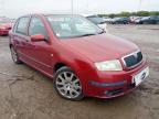 2006 SKODA FABIA 1.4 16V AMBIENTE 5DR for sale at Copart PETERLEE