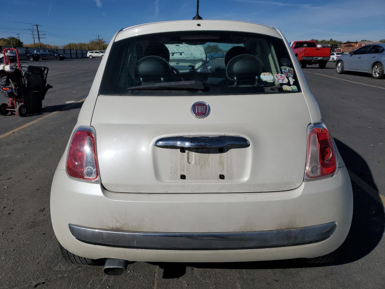 2015 Fiat 500 Lounge VIN: 3C3CFFCR6FT624734 Lot: 82776545