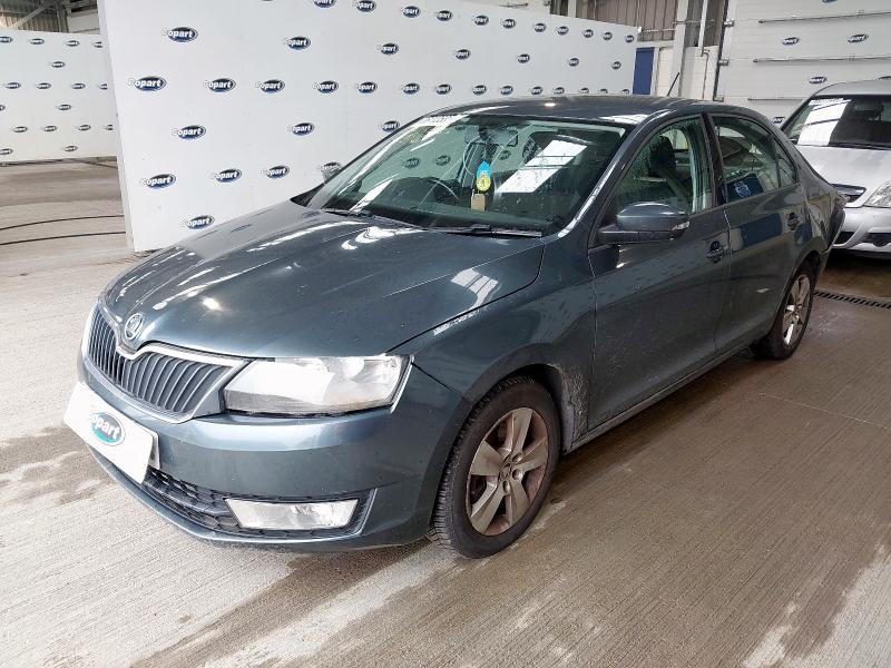 2016 SKODA RAPID 1.6 TDI CR 115 SE 5DR for sale at Copart EAST KILBRIDE