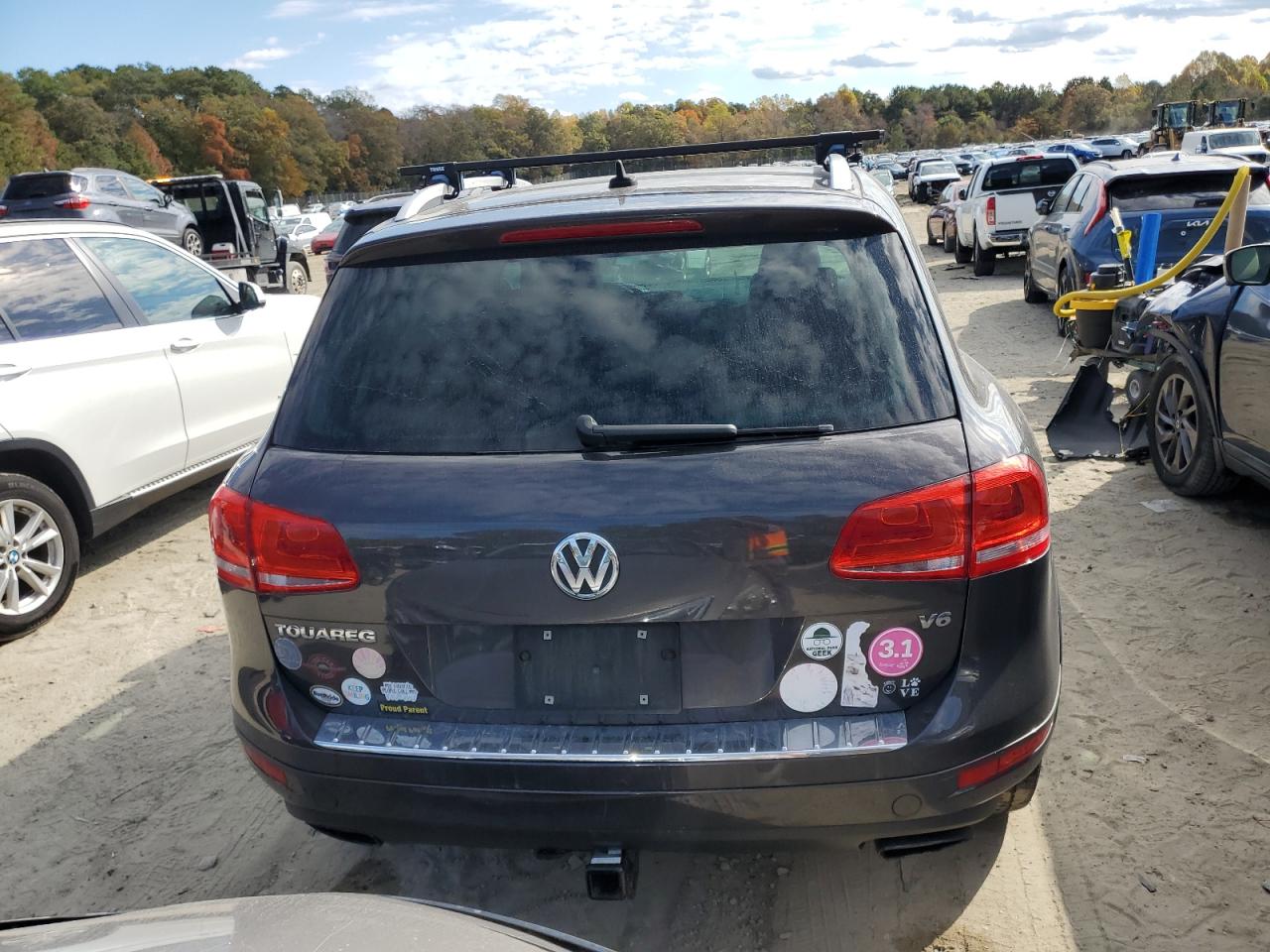2013 Volkswagen Touareg V6 VIN: WVGEF9BP5DD007166 Lot: 89822865